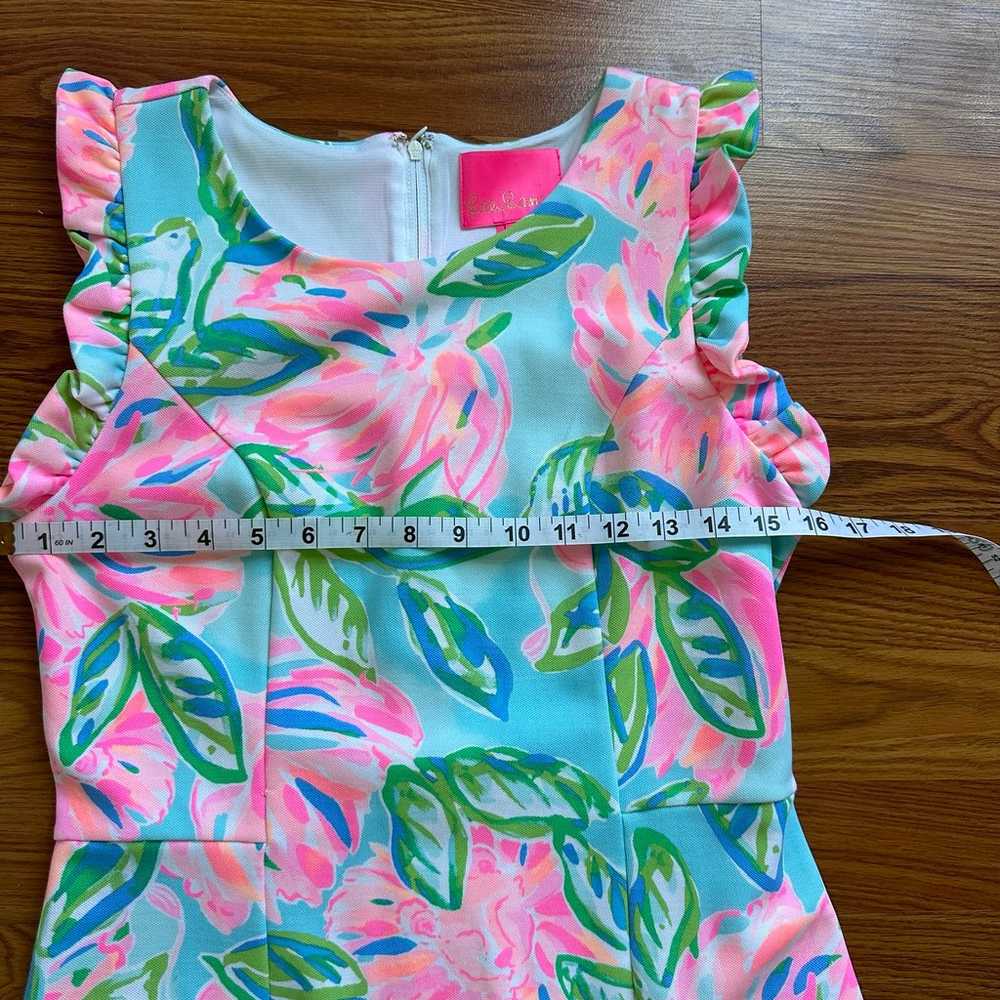 Lilly Pulitzer Carmelisa shift Dress Totally Blos… - image 10