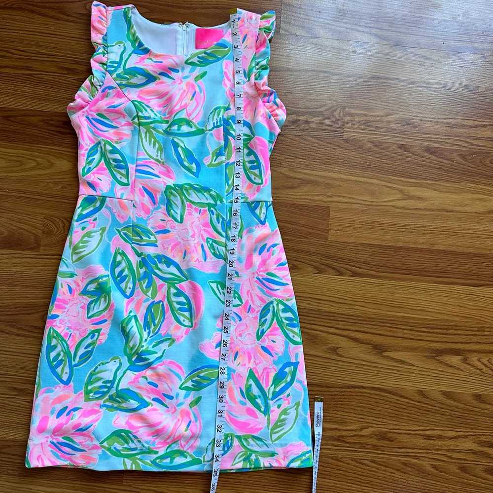 Lilly Pulitzer Carmelisa shift Dress Totally Blos… - image 11