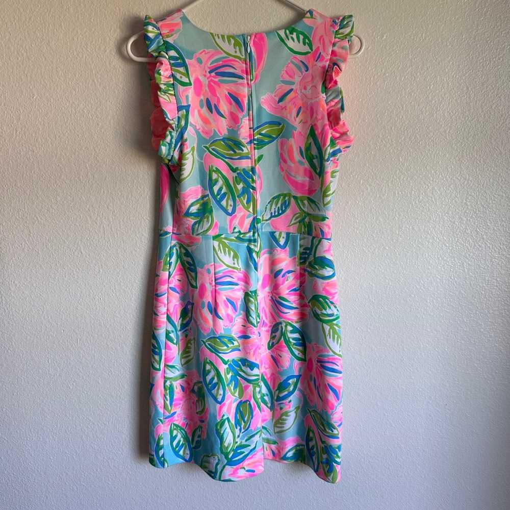 Lilly Pulitzer Carmelisa shift Dress Totally Blos… - image 12