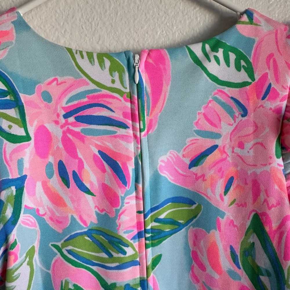 Lilly Pulitzer Carmelisa shift Dress Totally Blos… - image 5