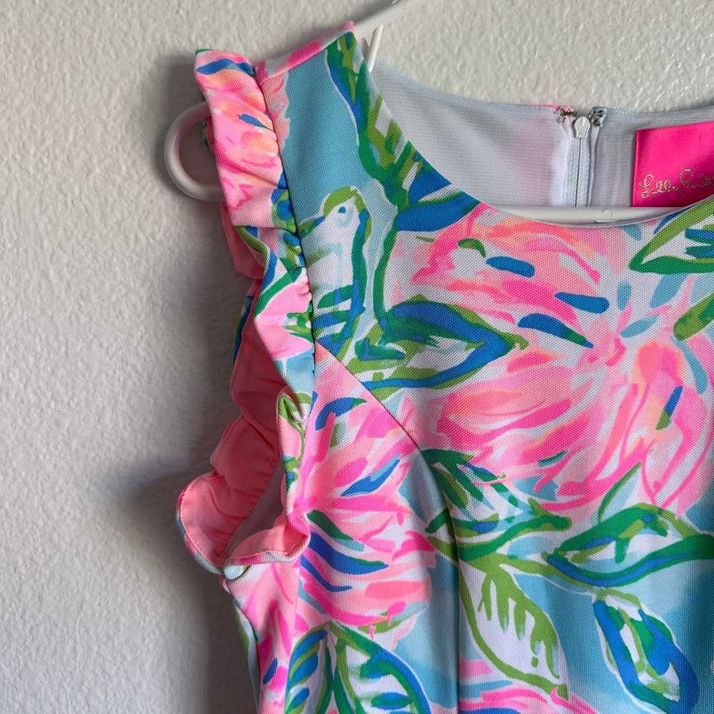 Lilly Pulitzer Carmelisa shift Dress Totally Blos… - image 8