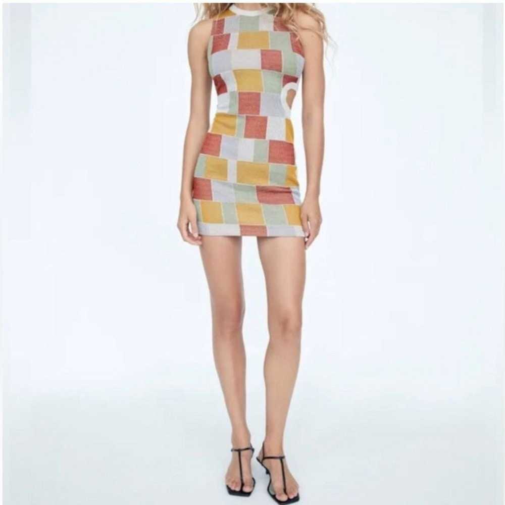 Zara Cut Out Retro Dress - image 2