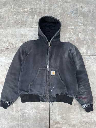 Carhartt × Vintage Vintage 90s Faded Black Carhart