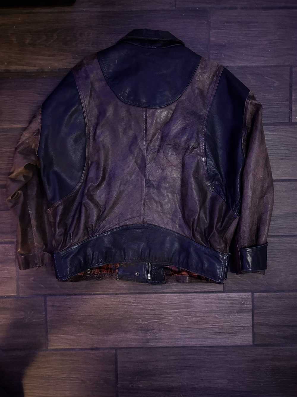 Streetwear × Vintage Leather Jacket - image 2