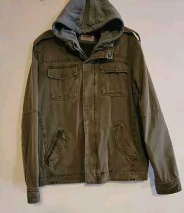 LEVI'Sフーデッド ミリタリーシェルパコート Levis mens hooded military - Gem