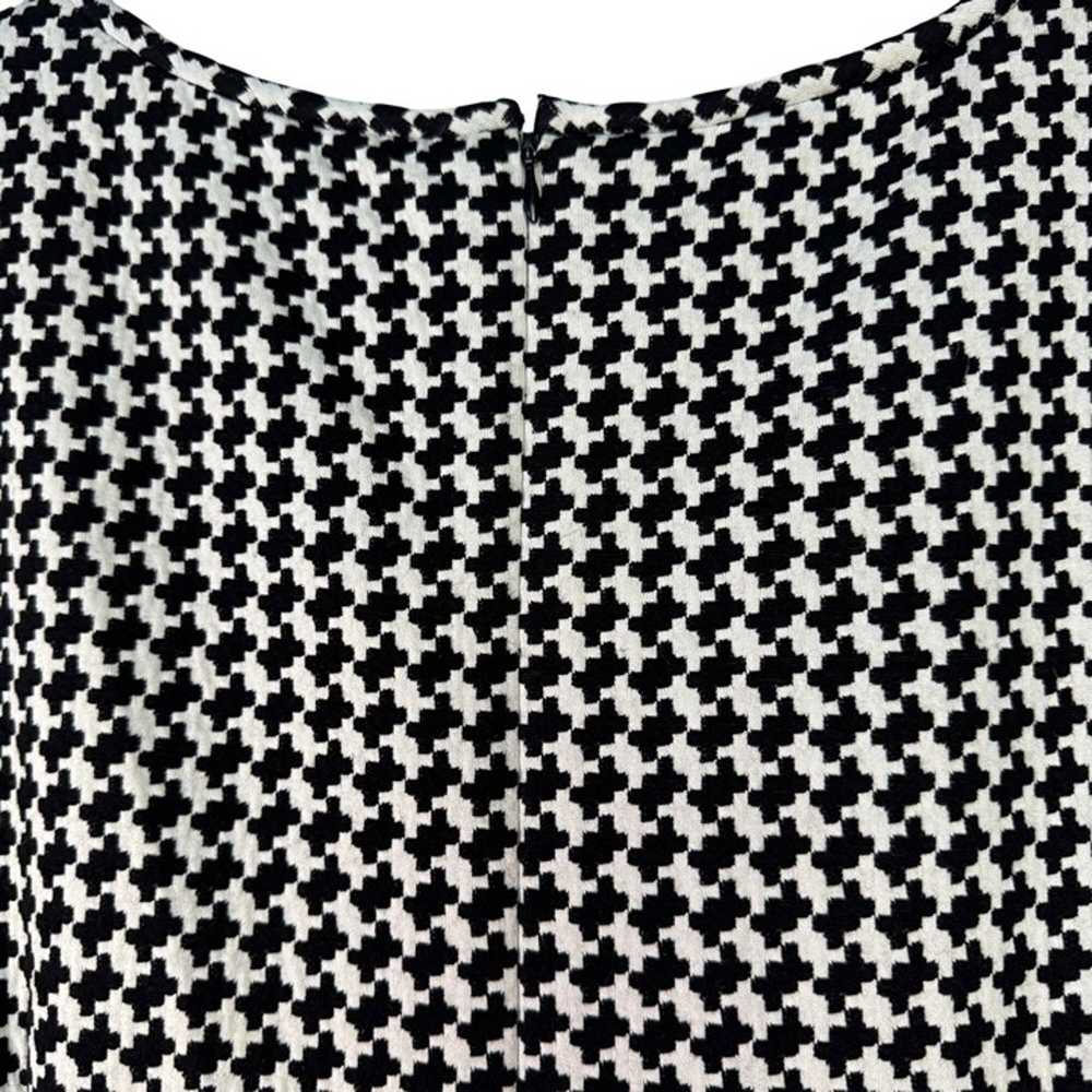 Calvin Klein Womens  Size 18W Houndstooth Sleevel… - image 7