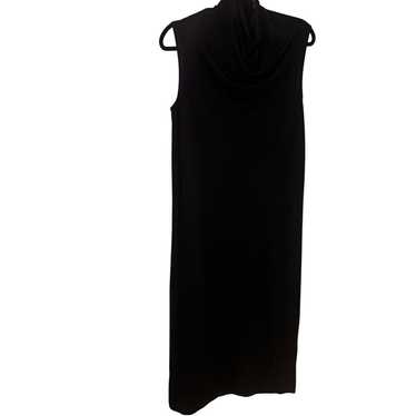 COS Black Mock Neck Sleeveless Midi Dress Small - image 1