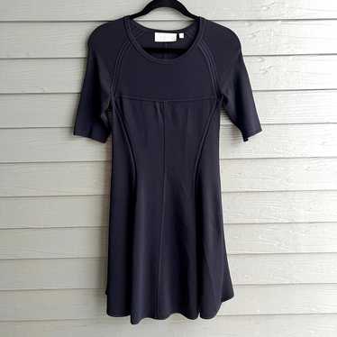 A.L.C. Navy Shelby Seamed Raglan Dress Size Size S - image 1