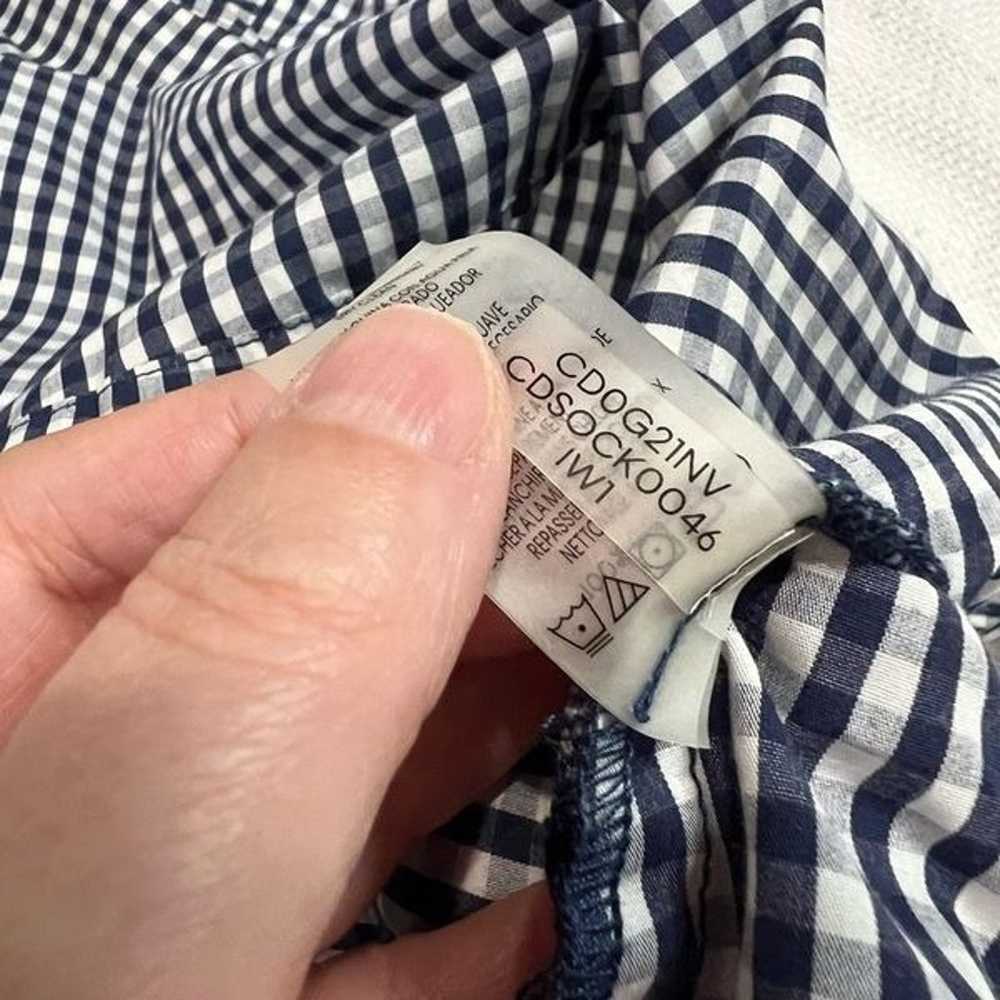 Calvin Klein Gingham Blue White Checkered Print B… - image 12