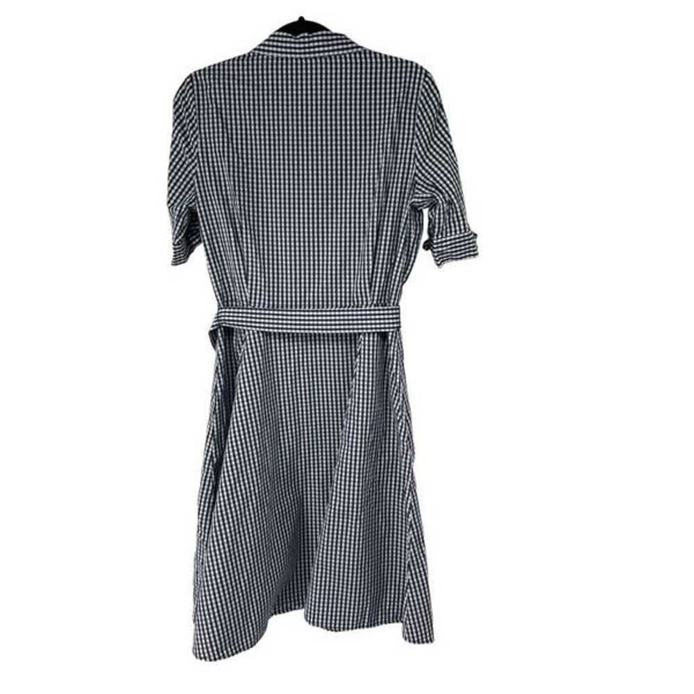 Calvin Klein Gingham Blue White Checkered Print B… - image 3