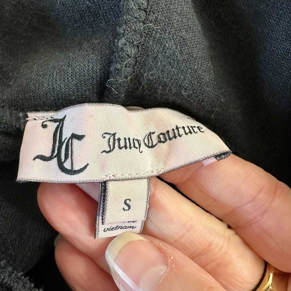 Juicy Couture Juicy Couture Black Velour Long Sle… - image 8