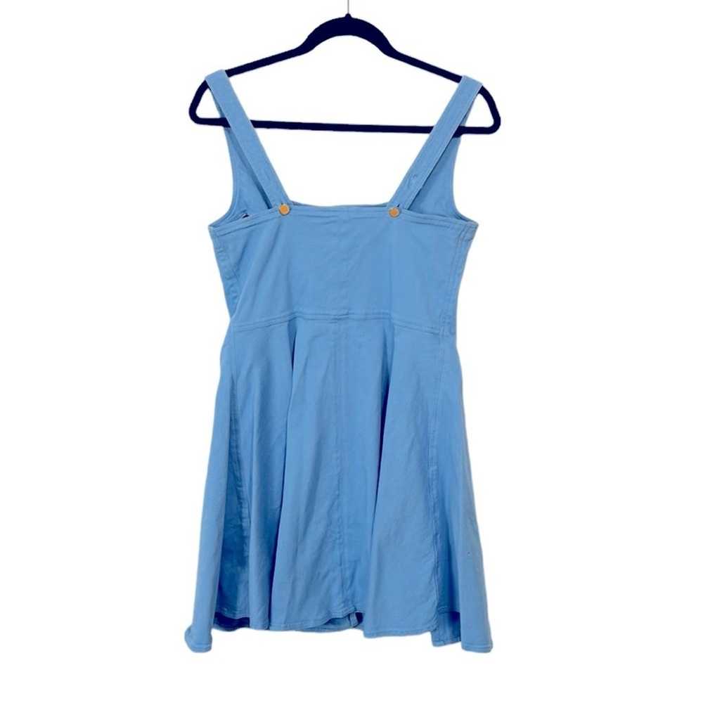 Color Me Courtney Alle Utility Mini Dress Blue Wo… - image 7