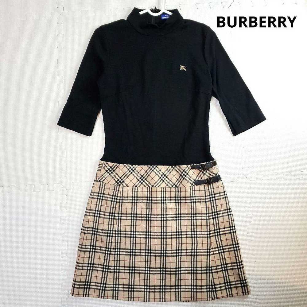 BURBERRY Blue Label Nova Check Dress Size 38 - image 1