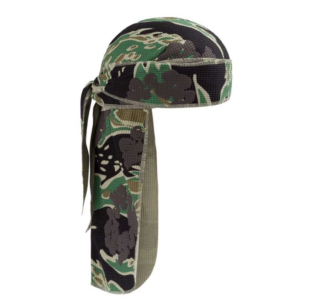 DENIM TEARS Denim Tears Green Camo Durag - image 1