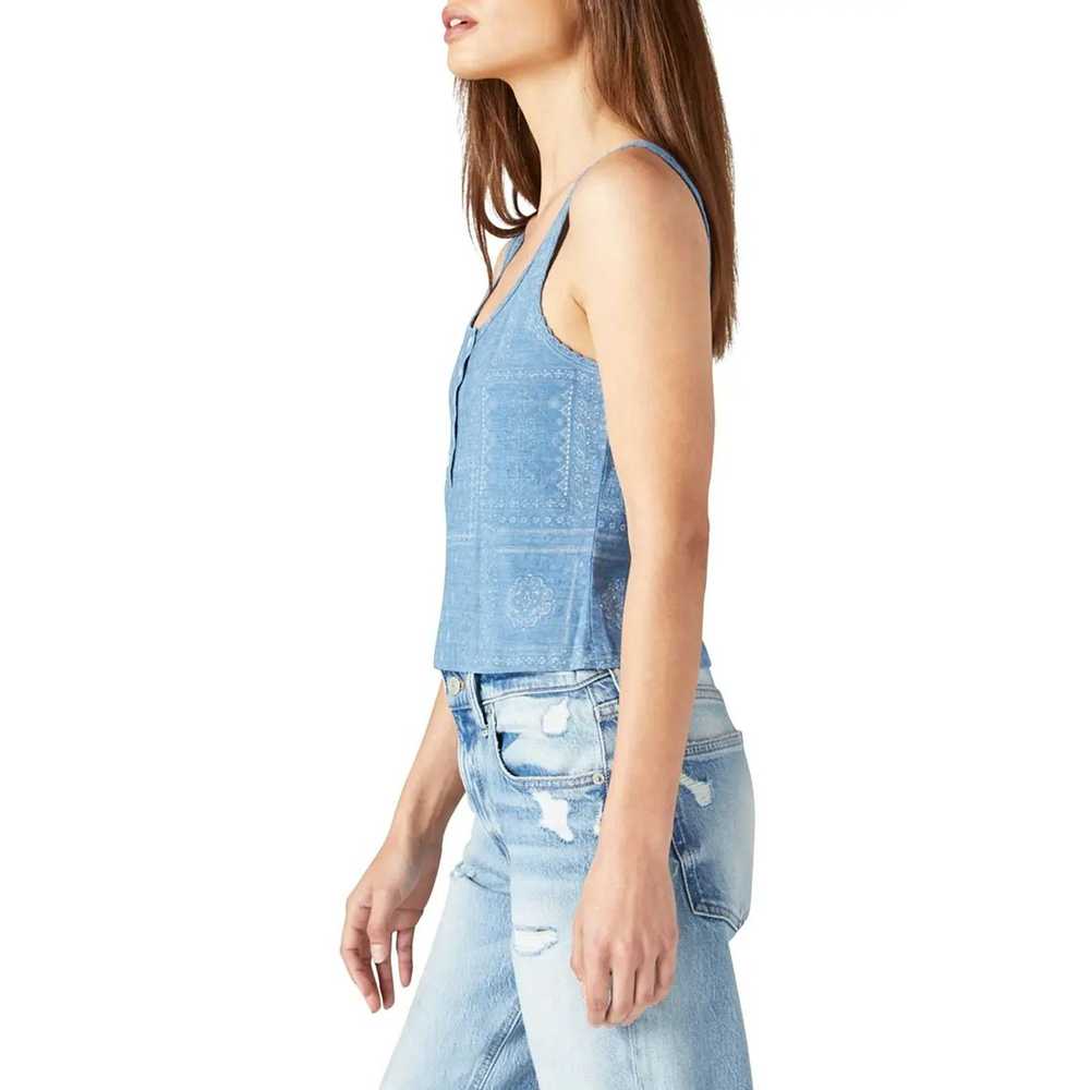 Lucky Brand Lucky Brand Women's Washed Blue Boho … - image 3