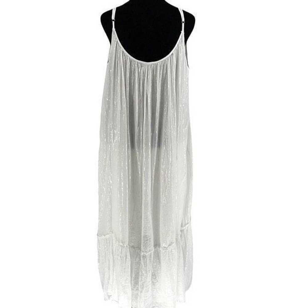 Debbie Katz Womens Tierred Pleated Sleeveless Boh… - image 4