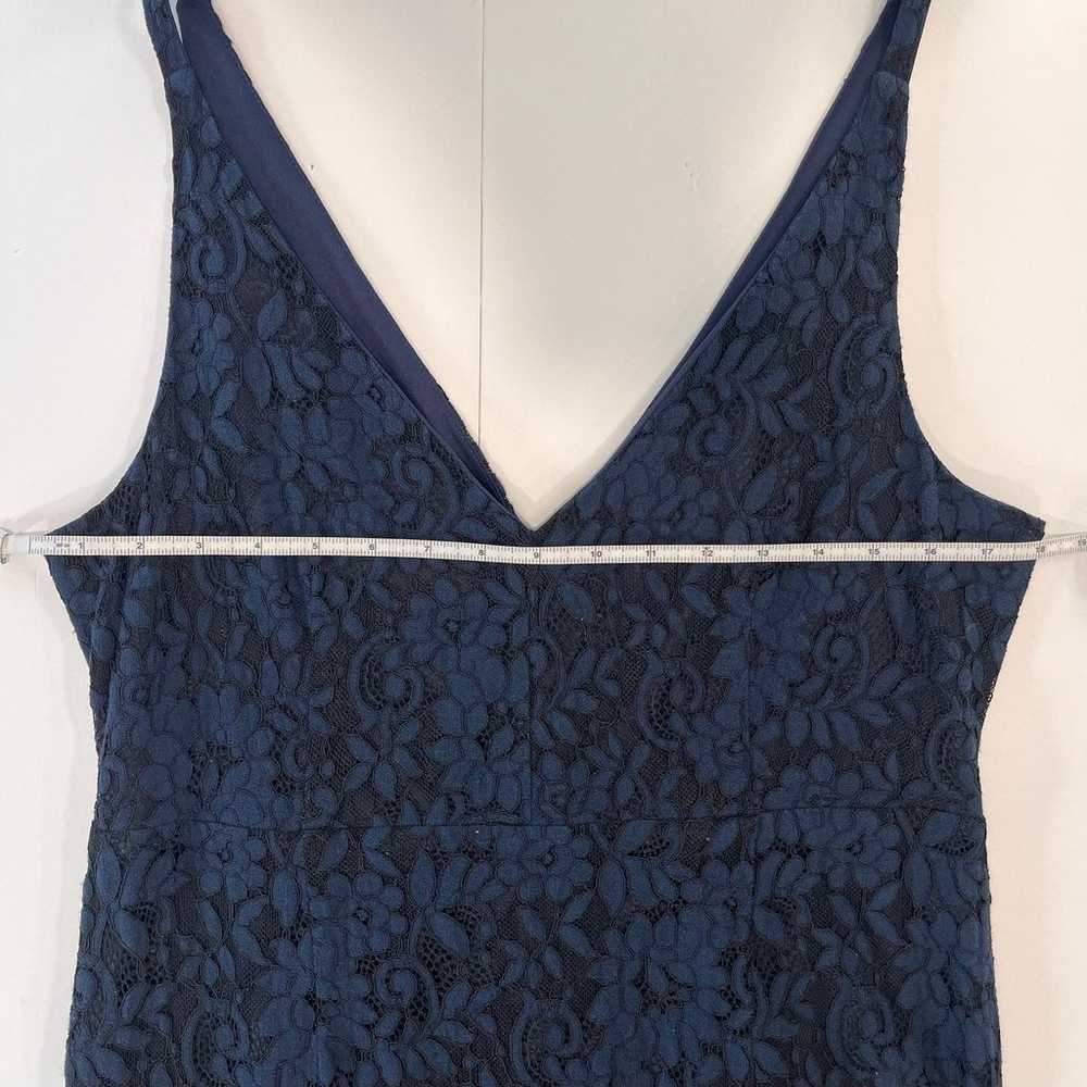 Lulus Glam Galore Navy Blue Lace Sleeveless Maxi … - image 8