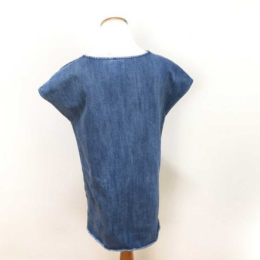 Aritzia Wilfred Free Denim Nori Dress - image 3