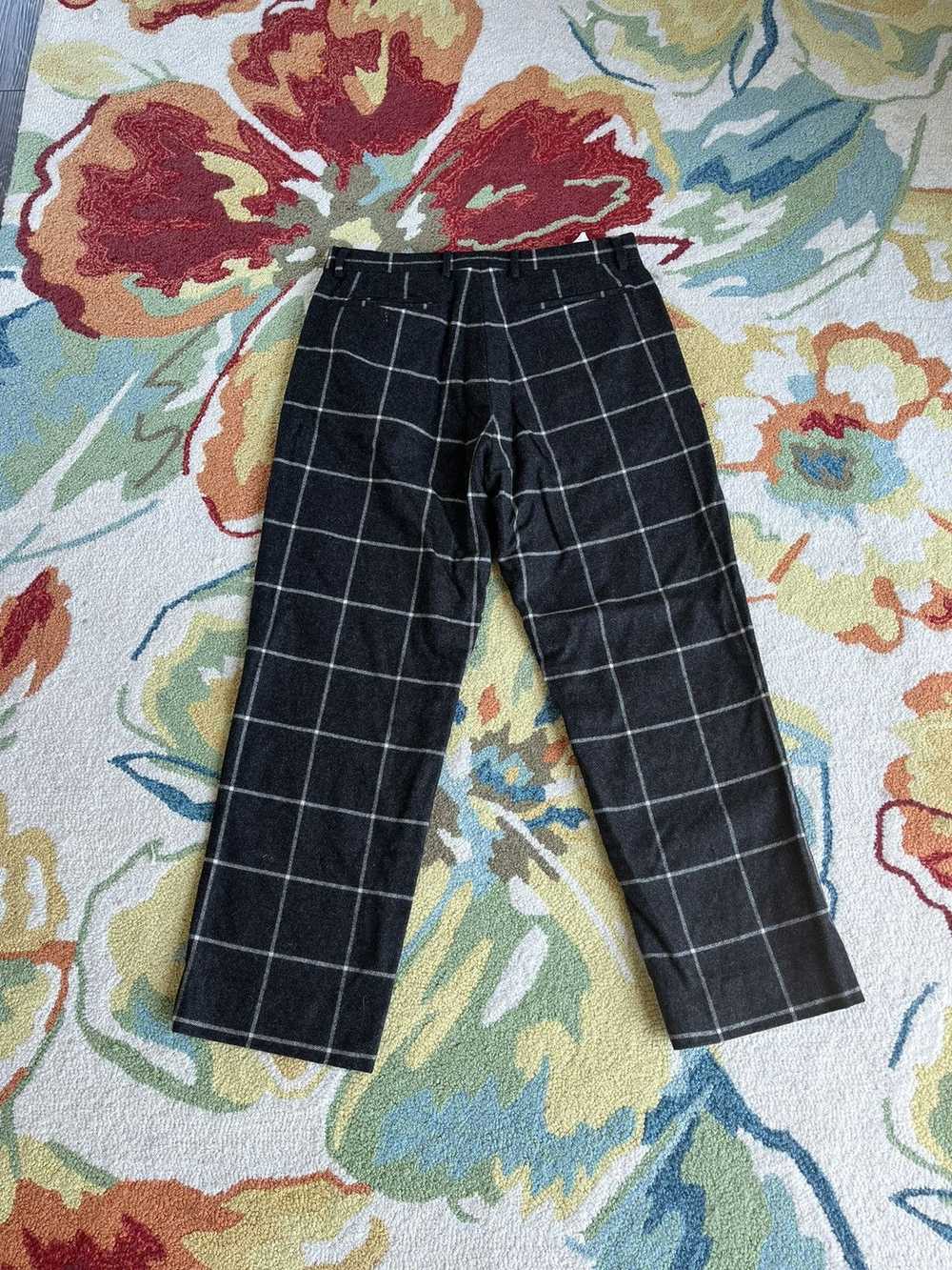 Supreme Supreme Windowpane Wool Trouser FW22 Black - image 2