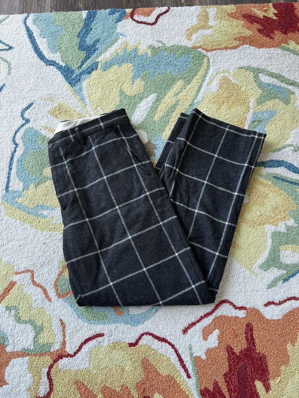 Supreme Supreme Windowpane Wool Trouser FW22 Black - image 8