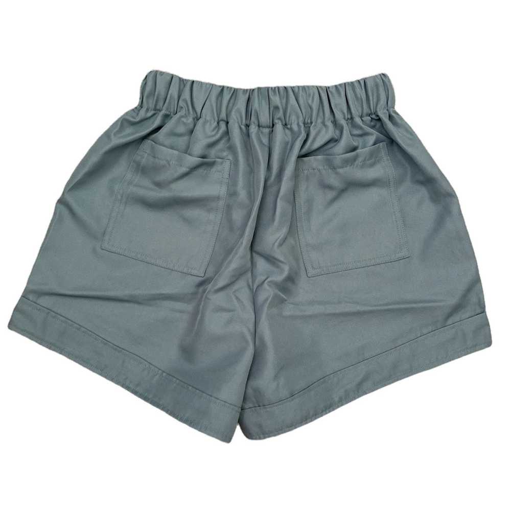 Other Zenana Blue Gray Drawstring Shorts Size Sma… - image 6