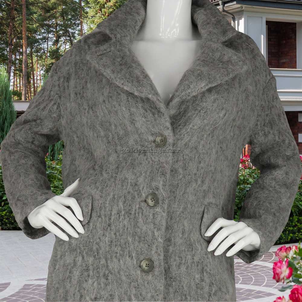 Other H&M Gray Wool Alpaca Mohair Blend Button Do… - image 1