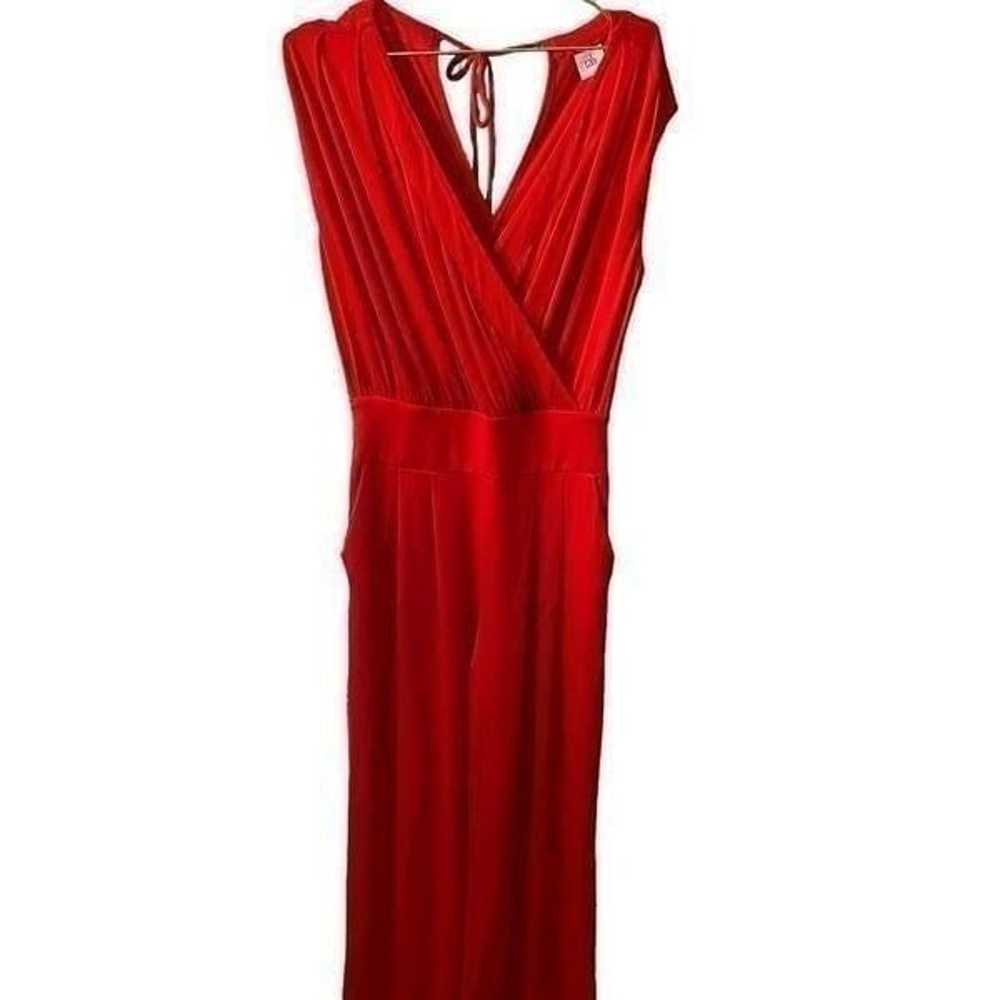 Cabi Vermilion Red Uptown Jumpsuit Spring 2020 Me… - image 2