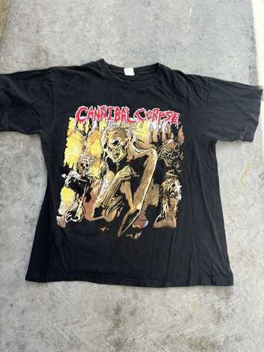 Band Tees × Vintage Vintage 90s Cannibal Corpse T… - image 1