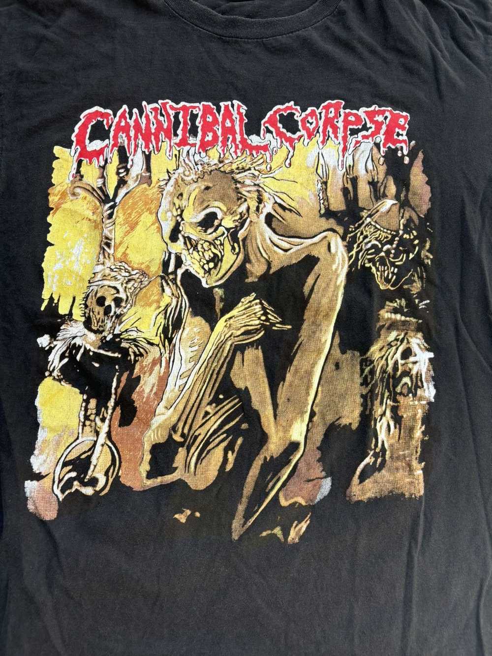 Band Tees × Vintage Vintage 90s Cannibal Corpse T… - image 2