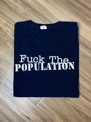 Fuck The Population FTP JPG Tee - image 1