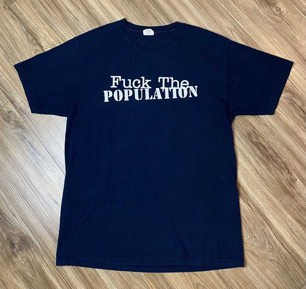 Fuck The Population FTP JPG Tee - image 2