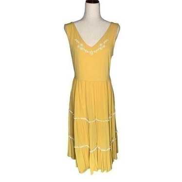 Joie Yellow Sleeveless Maxi Dress| Size 12