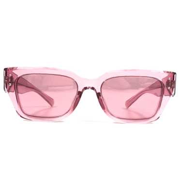 Dolce & Gabbana Pink Crystal Accented Pink Silver 