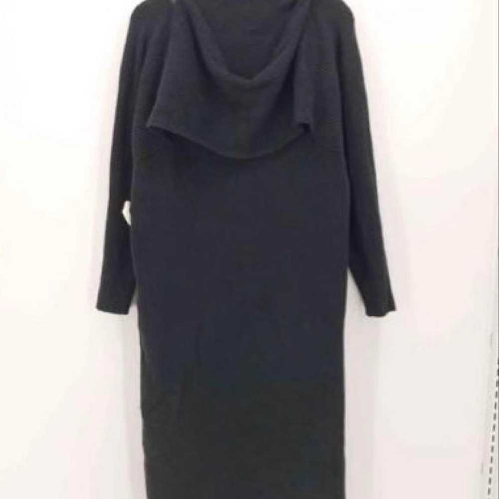 CLANE 2WAY Open Sleeve Knit Dress Black 1 - image 5