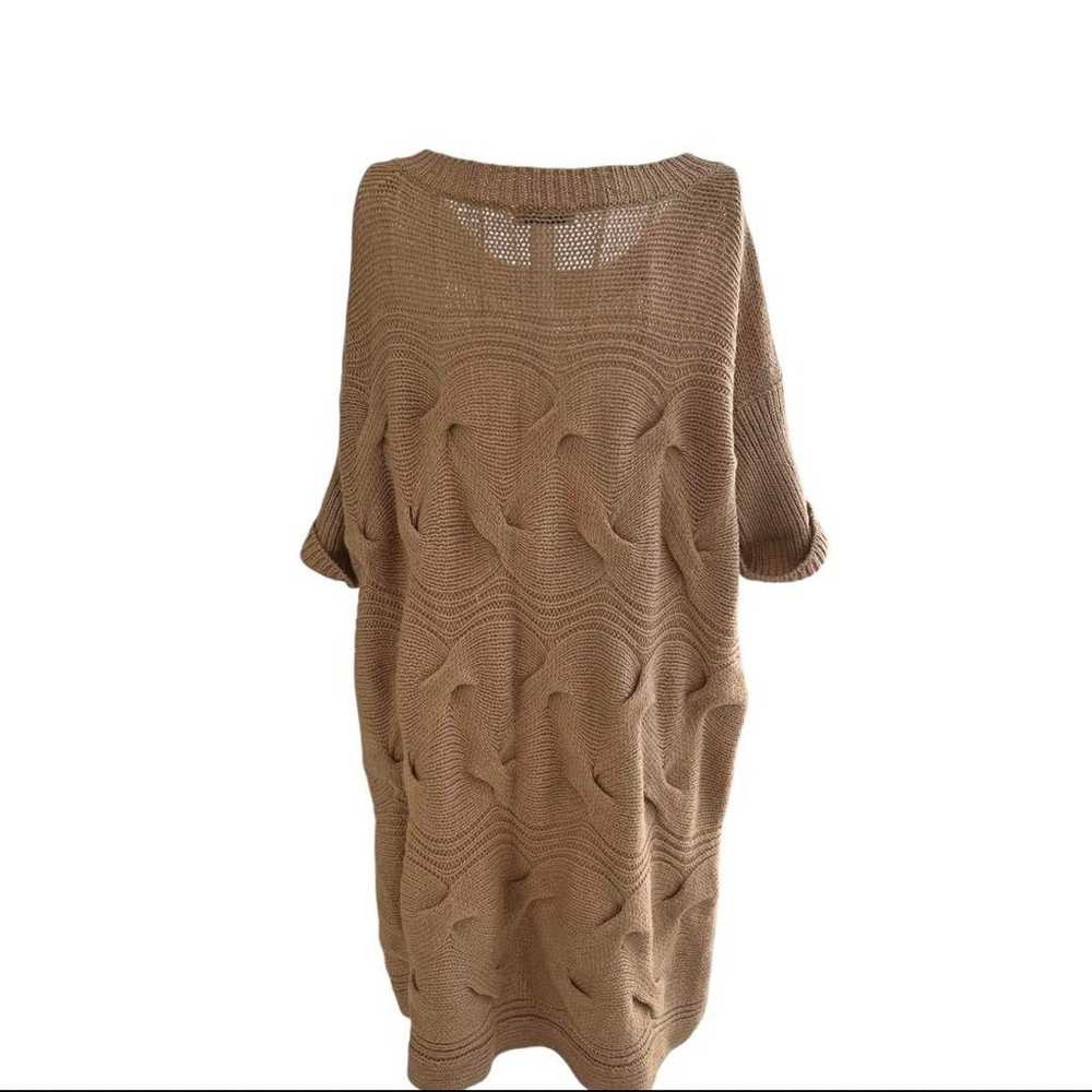 ADORE Alpaca Summer Knit Dress Cable Knit - image 2