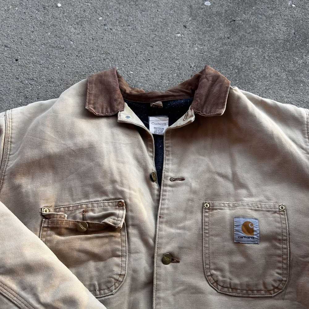 Carhartt × Made In Usa × Vintage 90s Carhartt bla… - image 5