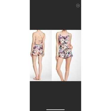 Parker  print open back romper L - image 1