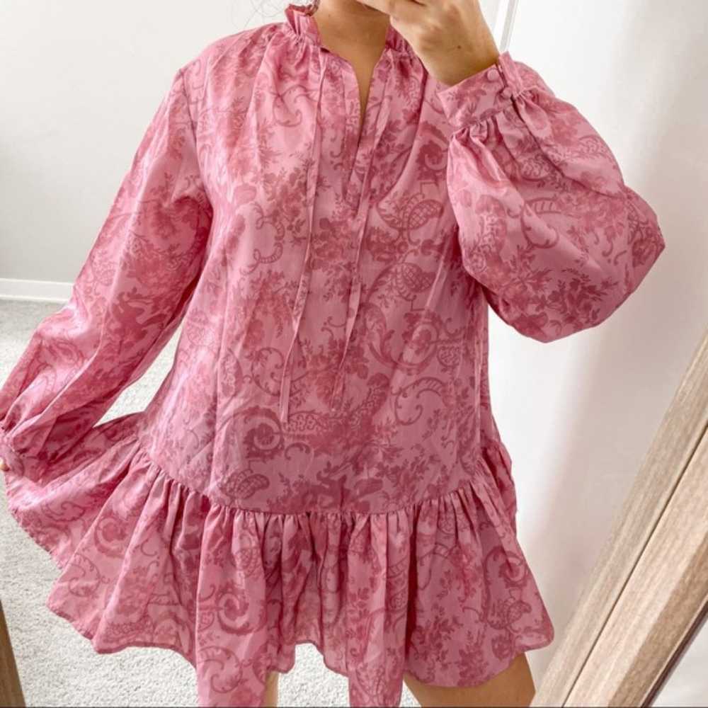 Laura Ashley x Urban Outfitters Pink Long Sleeve … - image 1