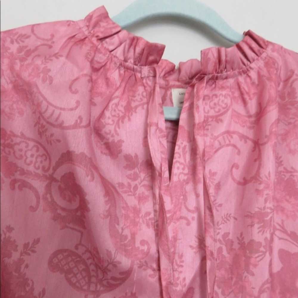 Laura Ashley x Urban Outfitters Pink Long Sleeve … - image 5