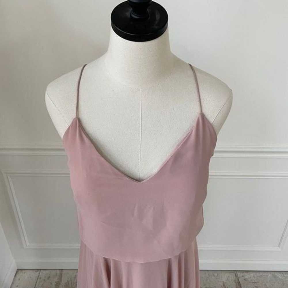 Anthropologie Jenny Yoo BLHDN Inesse Dusty Pink M… - image 3