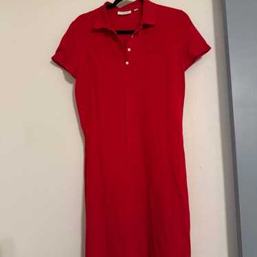 Lacoste Slim Fit Stretch Mini Piqué Polo Dress