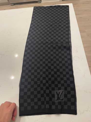 Louis Vuitton Louis Vuitton Graphite Damier Scarf - image 1