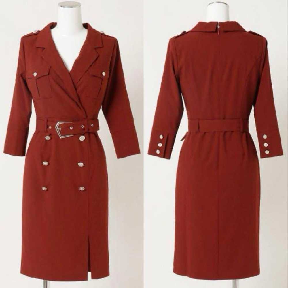 SOBRE Soble trench-like tailored dress size M, ex… - image 2