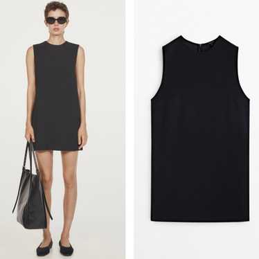 Massimo Dutti Sleeveless Mini Dress with Pockets B