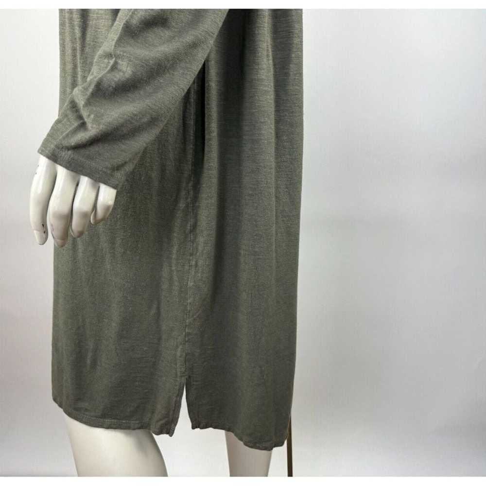 Eileen Fisher Organic Cotton Hemp  Dress Women L … - image 10