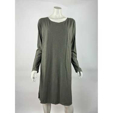 Eileen Fisher Organic Cotton Hemp  Dress Women L … - image 1