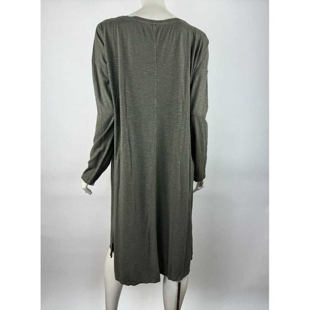 Eileen Fisher Organic Cotton Hemp  Dress Women L … - image 2