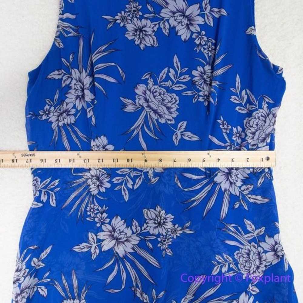 Sandra Darren floral print Sleeveless Uneven Hem … - image 5