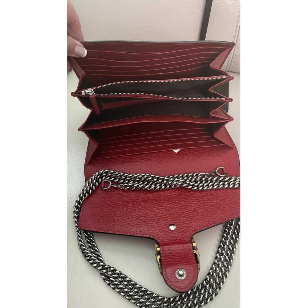 Gucci Dionysus Chain Wallet leather crossbody bag - image 5