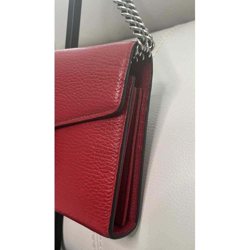 Gucci Dionysus Chain Wallet leather crossbody bag - image 7